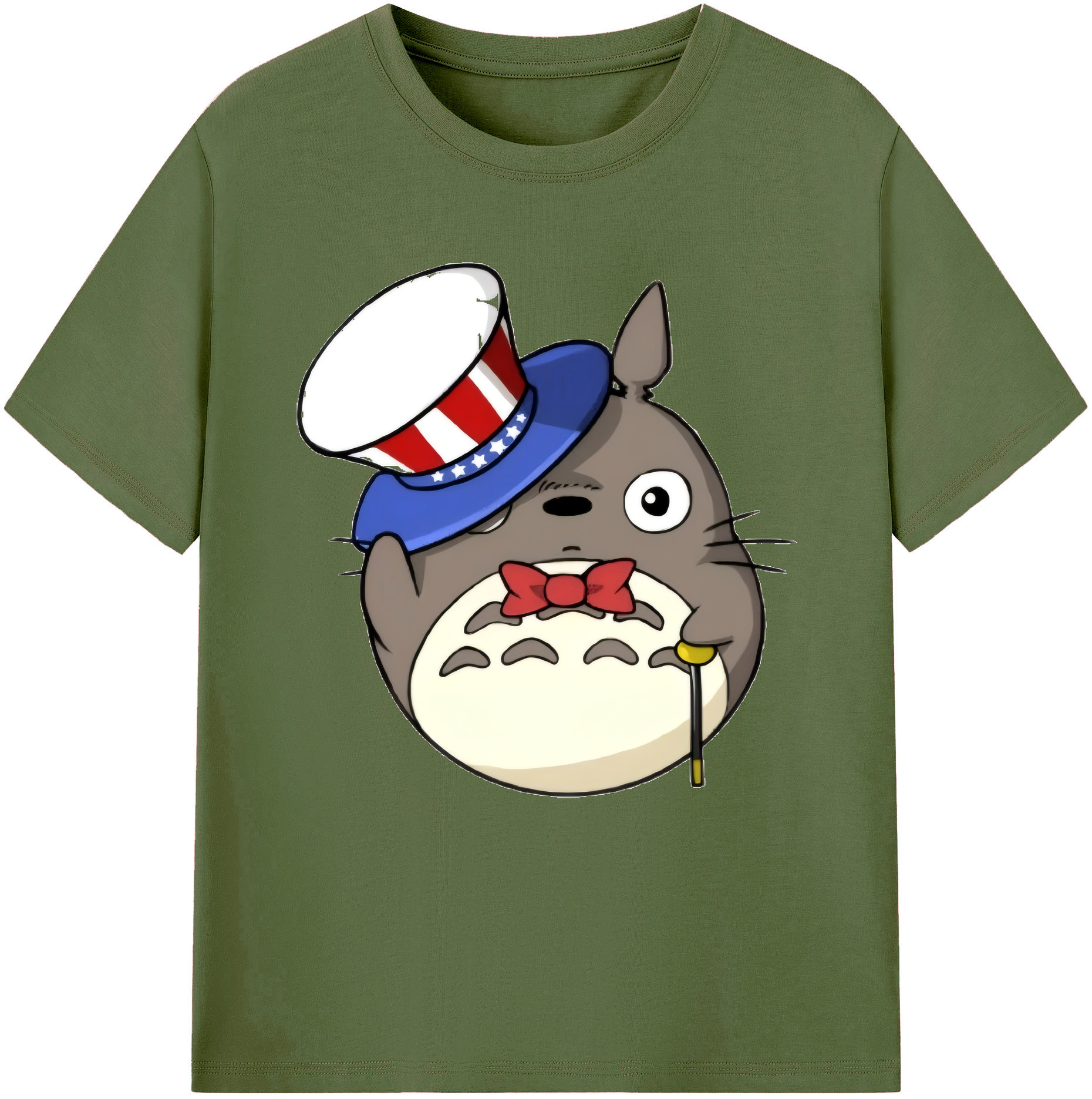 （画像用） となりのトトロ 草壁メイ 草壁サツキ My Neighbor Totoro Satsuki Kusakabe Mei Kusakabe 綿100％半袖Tシャツ（フロントプリント）